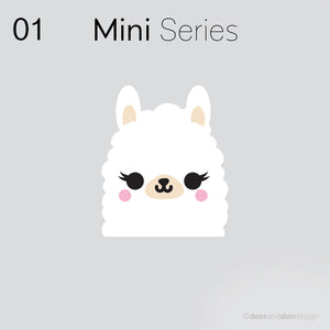 Mini designer vinyl series - Alpaca