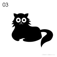 Load image into Gallery viewer, designer vinyl series - Black Cats
