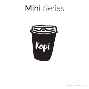 Mini designer vinyl series - Doodle Kopi