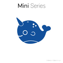 Load image into Gallery viewer, Mini designer vinyl series - Narwhal Junior