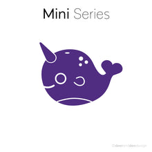 Load image into Gallery viewer, Mini designer vinyl series - Narwhal Junior
