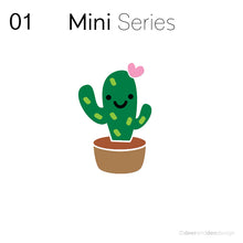 Load image into Gallery viewer, Mini designer vinyl series - Skinny Cactus