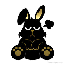 Load image into Gallery viewer, designer vinyl series - Grumpy Bunny