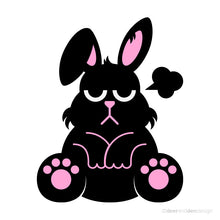 Load image into Gallery viewer, designer vinyl series - Grumpy Bunny