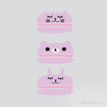 Load image into Gallery viewer, designer vinyl food series - Macarons (Set of 3)