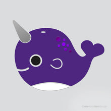 Load image into Gallery viewer, designer vinyl series -Narwhal