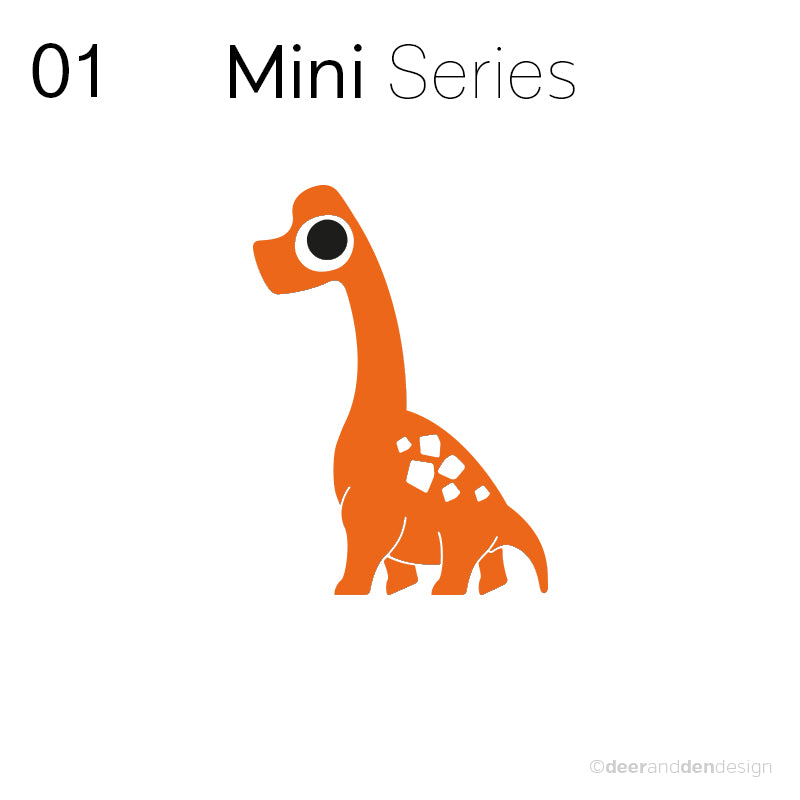 Mini designer vinyl series - Barachiosaurus