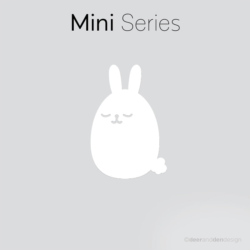 Mini designer vinyl series - Egg Bunny