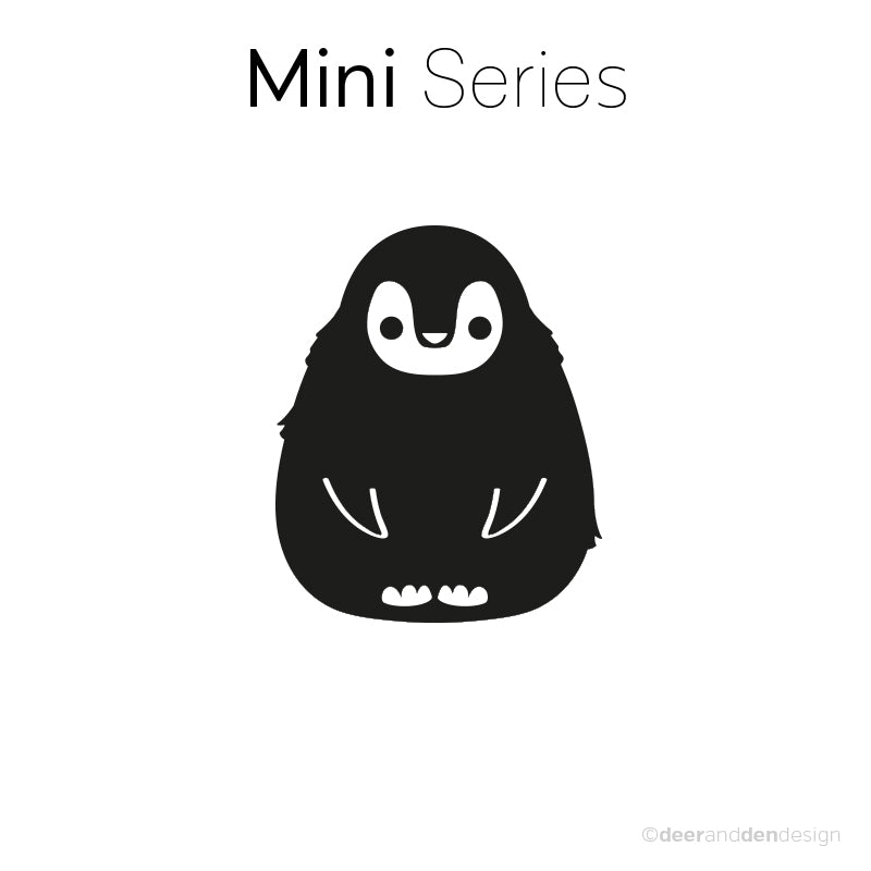 Mini designer vinyl series - Baby Penguin