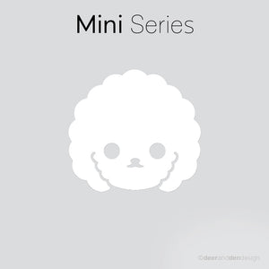 Mini designer vinyl series - Poodle