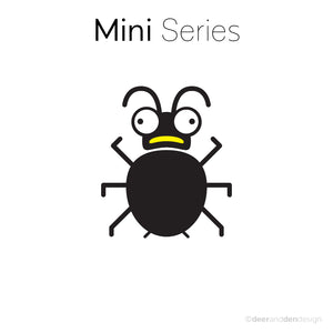 Mini designer vinyl series - Baby Roach