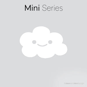Mini designer vinyl series - Smiley Cloud