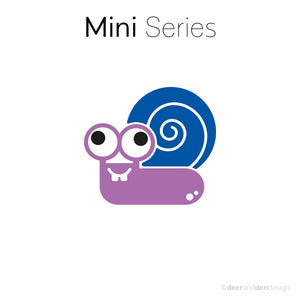 Mini designer vinyl series - Snail