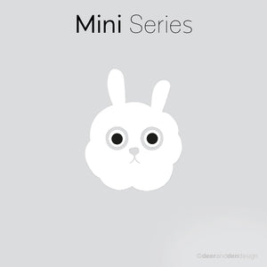 Mini designer vinyl series - Stunned Rabbit