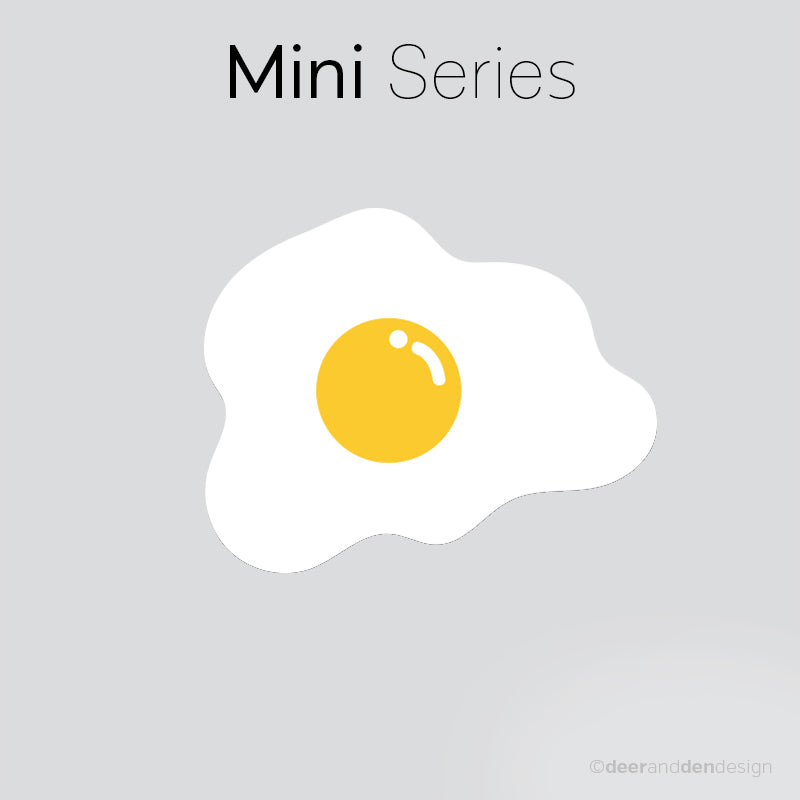 Mini designer vinyl series - Sunnyside up