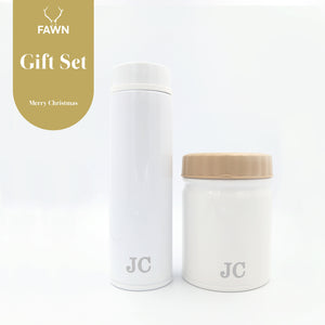 Thermos® Gift Set (Tumbler & Food Jar) with Complimentary Initials Customisation